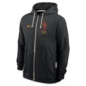 USC Trojans Men's Nike Black SC Interlock Dri-FIT Sideline Full Zip Hoodie
